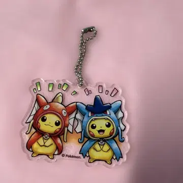 포켓몬스터 아크릴 스트랩 판초 피카츄