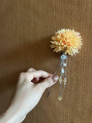 칸자시 머리 장식