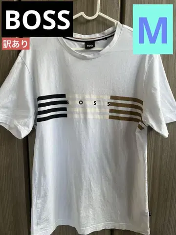 [ BOSS ] 화이트 T셔츠 M