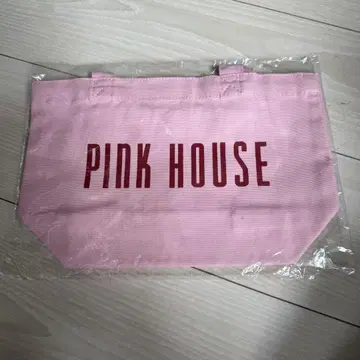 새상품 PINK HOUSE 핑크 토트백 로고 핸드백