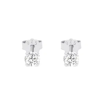 0.2ct 2 스터드 귀걸이 (4주간 발송)