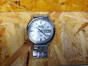 SEIKO5 자동 시계 손목시계 실버 6106 7510