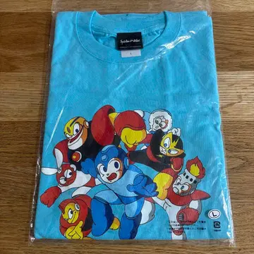 록맨 초대 소프트 디자인 티셔츠 스카이블루 L 사이즈