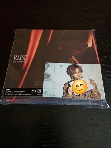 도모토 코이치 RAISE Blu-ray 초회판B 특전 포토 카드 포함