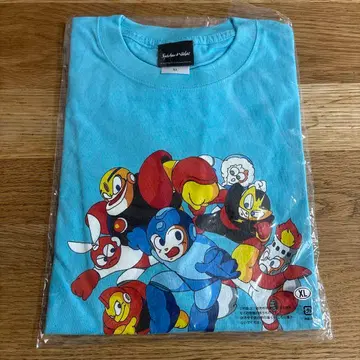 록맨 초대 디자인 티셔츠 스카이블루 XL 사이즈