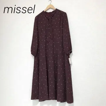 missel 미제르 택 포함 보타이 롱 원피스