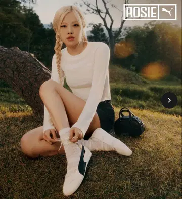 PUMA ROSE 푸마 블랙 핑크 로제 한정판 스피도 캣 발레