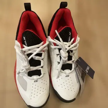 YONEX 106 테니스화 여성용 화이트/레드