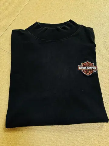 Harley-Davidson 블랙 긴팔 티셔츠
