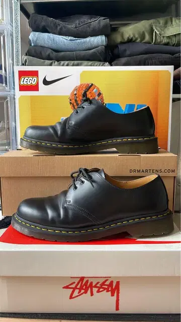 닥터 마틴 블랙 옥스퍼드 신발 30cm