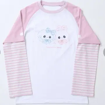 헤이세이 여아 마지베리 콜라보 롱TEE (핑크) 마법소녀 베리베리