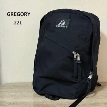 GREGORY 오버헤드 22L 백팩 블랙