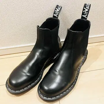 [ 몇 회 사용 정도 ] 닥터마틴 사이드 고어 부츠 2976WS UK9