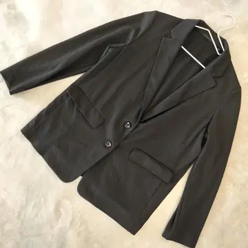 빅 사이즈 XL UNIQLO UV컷 저리 자켓 블랙
