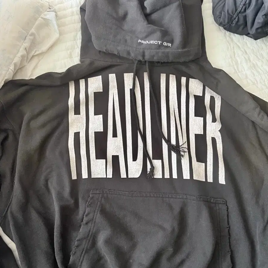 PROJECT GR | 프로젝트지알 Projectgr Headliner Hoodie on Bunjang