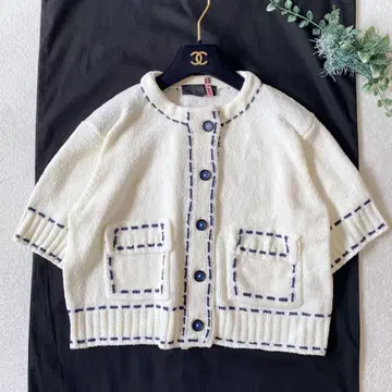 새상품급 ZARA 자라 2025SS 인기 완판 스티치 니트 가디건
