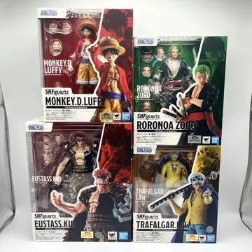 [ 미개봉 새상품 ] S.H.Figuarts 원피스 피규어 4종 세트