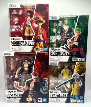 [ 미개봉 새상품 ] S.H.Figuarts 원피스 피규어 4종 세트