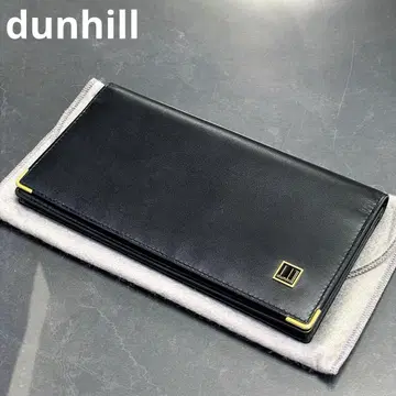 dunhill 던힐 접이식 지갑 가죽 지갑 블랙 미사용