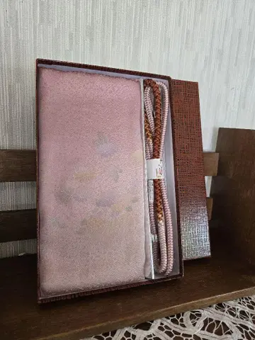 미사용 새상품 쿠미히모 오비 장식 천 허리띠 세트 기모노