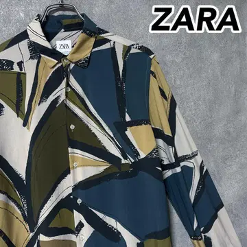 ZARA 자라 디자인 긴팔 셔츠 인기 올 패턴 릴랙스핏 한국