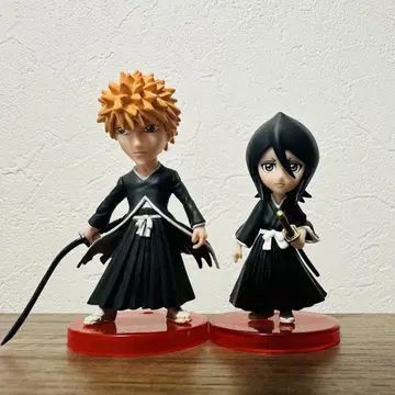 JSTAS 월드 컬렉터블 피규어 BLEACH 이치고 루키아 세트