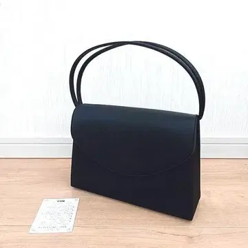 새상품급 [ 도쿄 소와르 ] 블랙 포멀 백 발수 일본제
