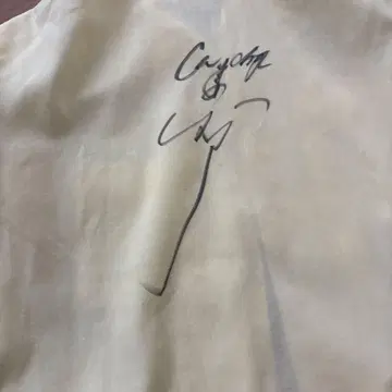 타츠요시 죠이치로 친필 귀중 사인 포함 셔츠
