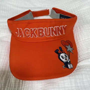 JACKBUNNY 오렌지 바이저