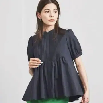 유나이티드 애로우즈 블라우스 네이비 여성용