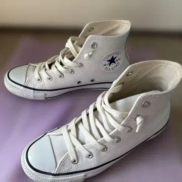 CONVERSE 화이트 스니커즈 US 5