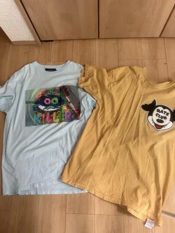 milkboy 티셔츠 2장 세트