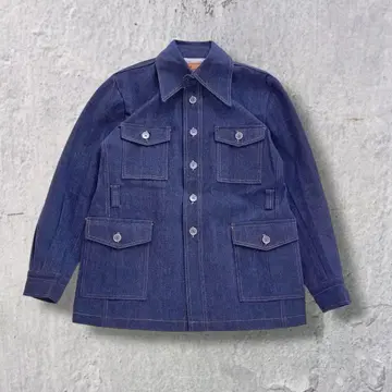 Navy Jungle 데님 자켓 밀리터리 자켓 아카이브 Y2K