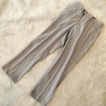UNIQLO 남성용 센터 프레스 팬츠 글렌체크 W75