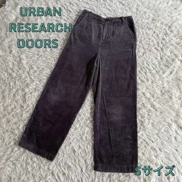 URBAN RESEARCH DOORS 코듀로이 와이드 팬츠 S 사이즈