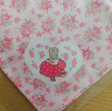 [ 레어 ] 마론 크림 손수건 산리오 레트로 헤이세이 레트로