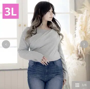 [미사용 새상품, 택 포함] 시마무라 라무짱 드레이프 풀오버 3L