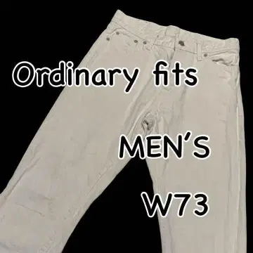 Ordinary fits 오디너리피츠 화이트 데님 W26