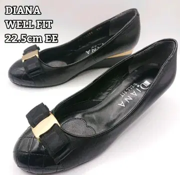 DIANA WELL FIT 다이애나 펌프스 리본 에나멜 가죽