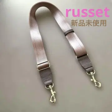 russet 숄더 스트랩 핑크 골드
