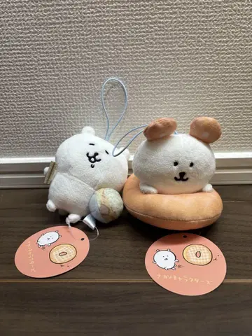 나가노 캐릭터즈 먹을까 마스코트 2종 세트 나가노의 곰 도넛