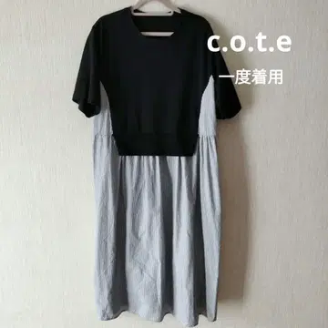 티셔츠 반팔 원피스 C.O.T.E