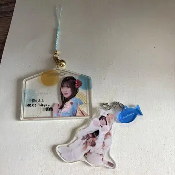 코사카 나오 에마 동물 인형옷 아크릴 키링 묶음 판매
