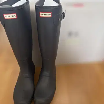 헌터 롱 레인부츠 27