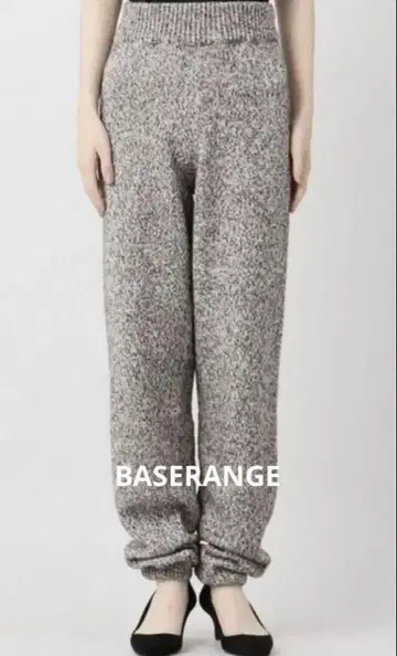 baserange 니트 팬츠 브라운 블랙 journalstandard
