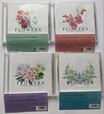 FLOWERS 오리지널 사운드 트랙 봄편 여름편 가을편 겨울편
