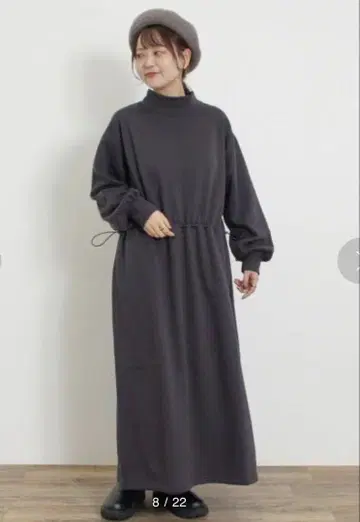 새상품 사만사 모스모스 속기모 허리 드로스트 원피스