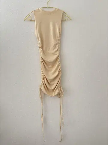 미니 원피스 사이드 리본