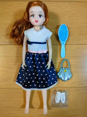 리카짱 인형 하트 무늬 의류와 부속품