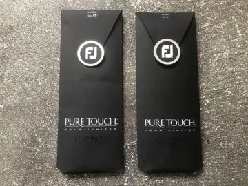 FootJoy 퓨어 터치 2개 세트 왼손용 21cm 새상품 투어 리미티드
